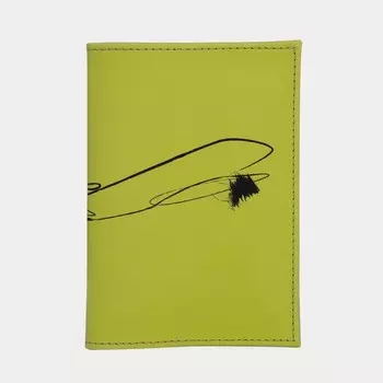 Обложка для паспорта, цвет салатовый