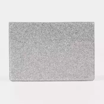 Обложка для паспорта, надпись МИКС, цвет серый