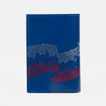 Обложка для паспорта, цвет синий