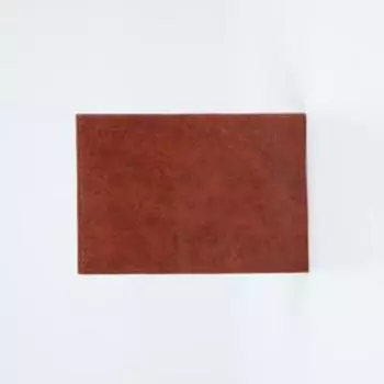 Обложка для паспорта, цвет тёмно-рыжий