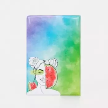 Обложка для паспорта, цвет зелёный