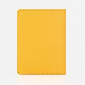 Обложка для паспорта, цвет жёлтый