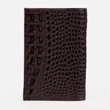 Обложка для паспорта, цвет коричневый