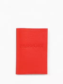 Обложка для паспорта, красная