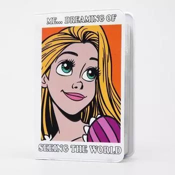 Обложка для паспорта "Me... dreaming of seeing the world", Принцессы