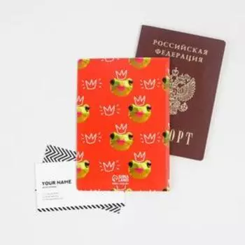 Обложка для паспорта «Милая, просто будь королевой»