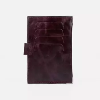 Обложка для паспорта, на клапане, цвет бордовый