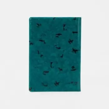 Обложка для пенсионного удостоверения, с гербом РФ, с тиснением, зелёная