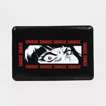 Обложка для проездного, пропуска, цвет чёрный