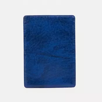 Обложка для проездного, пропуска, цвет синий