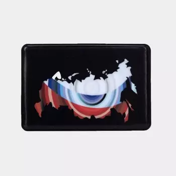 Обложка для проездного, пропуска, цвет чёрный