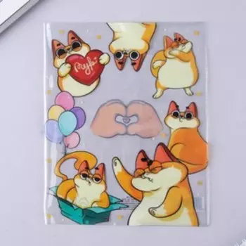 Обложка для тетради «Коте»,34,7 х 21,1 см