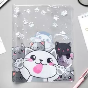 Обложка для тетради «Коты»,34,7 х 21,1 см