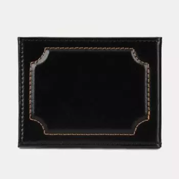 Обложка на удостоверение, цвет чёрный