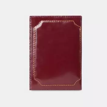 Обложка на военный билет, цвет бордовый