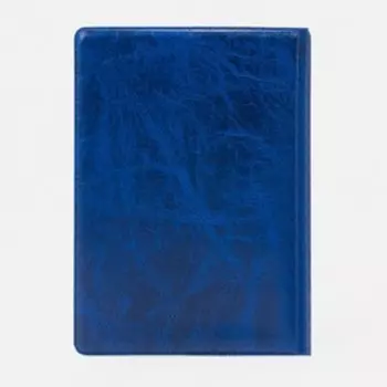 Обложка на военный билет, с гербом РФ, тиснением, синяя