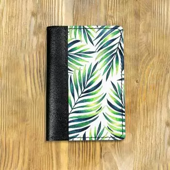 Обложка на паспорт, цвет чёрный