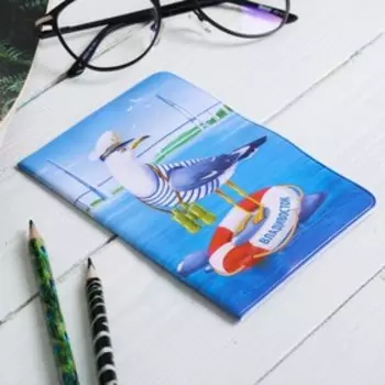 Обложка на паспорт «Владивосток. Чайка»