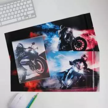 Обложка со вставками «Мото», 22.6 × 43 см