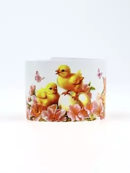 Форма ободок для кулича на Пасху «Цыплята», 245 см