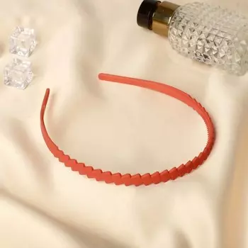 Ободок для волос "Теона" зигзаг, 0,9 см, микс