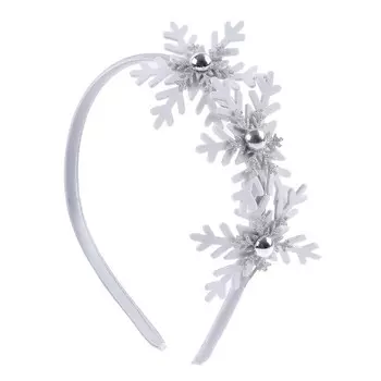 Ободок новогодний карнавальный «Снежинка»