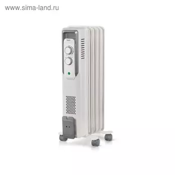 Обогреватель Ballu CUBE BOH/CB-05W 1000, масляный, 1000 Вт, 5 секций, 15 м, белый