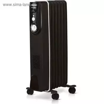 Обогреватель Ballu Modern BOH/MD-07BBN, масляный, 1500 Вт, 7 секций, 20 м, чёрный