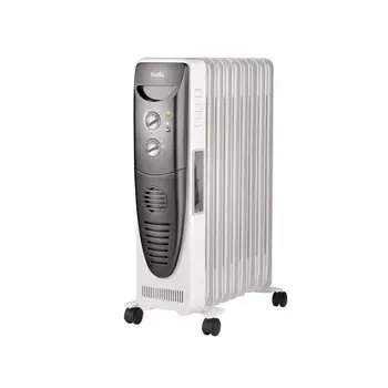 Обогреватель Ballu Turbo BOH/TB- 09FH, масляный, 2000 Вт, 9 секций, 28 м, белый