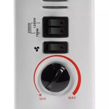 Обогреватель Centek CT-6124, конвекторный, 2000 Вт, 20 м, белый