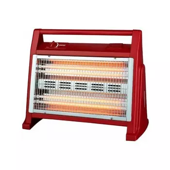 Обогреватель Centek CT-6141, кварцевый, напольный, 2000 Вт, 20 м, красный