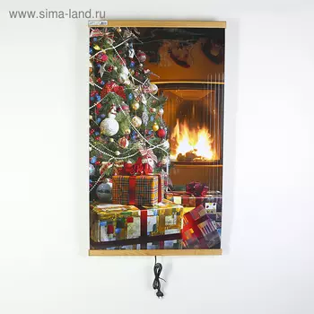 Обогреватель «Домашний очаг», Ёлка, инфракрасный, 500 Вт, 15 м