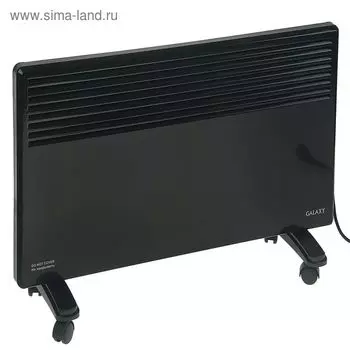 Обогреватель Galaxy GL 8226, конвекторный, 1200 Вт, 12 м, черный