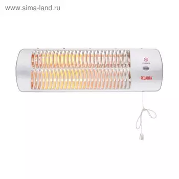 Обогреватель "Ресанта" ИКО-1500Л, инфракрасный, 1500 Вт, 25 м, белый