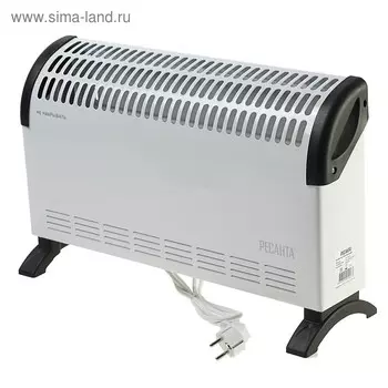 Обогреватель "Ресанта" ОК-1500С, конвекторный, 1500 Вт, 15 м, стич, белый