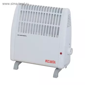 Обогреватель "Ресанта" ОК-500С, конвекторный, 500 Вт, механ. регулировка, стич, белый