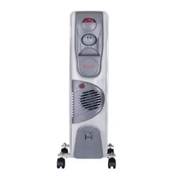 Обогреватель "Ресанта" ОМ-7НВ, масляный, 1900 Вт, 7 секций, 19 м, белый