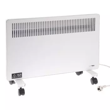 Обогреватель РЭМО СБ-1500.2 W, конвекторный, настенный/напольный, 1500 Вт, 20 м, белый