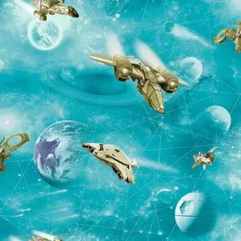 Обои бумажные дуплекс "Галактика" С6-Д764-04, 0,53х10,05м