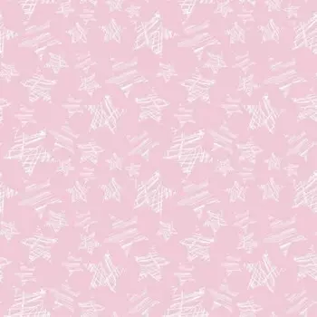 Обои бумажные, дуплекс, С6, Саратовские обои, звезды розовые 0,53*10м.