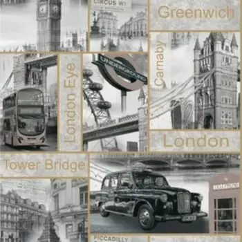 Обои бумажные, дуплекс Тауэр-Э Д582-06, 0,53х10 м