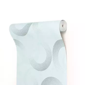 Обои бумажные «Пермские обои. Гало 1115-09», 0.5310.05 м, цвет голубой