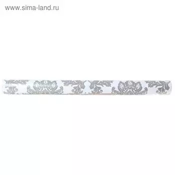 Обои бумажные "Каролина", черные (0.53 x 10.05 м)