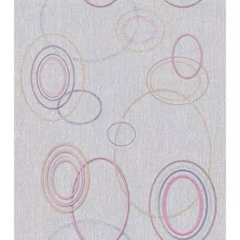 Обои дуплекс на бумажной основе Malex Овалы 231862-8 лаванда 0,53*10м