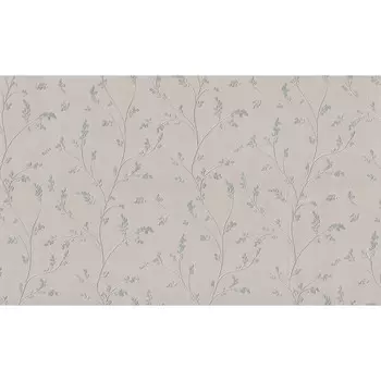 Обои горячее тиснение на флизелине Malex Примавера 4136-3 кофе-бирюза 1,06*10м