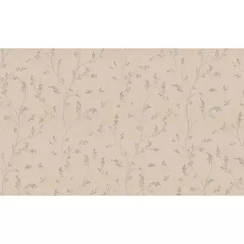 Обои горячее тиснение на флизелине Malex Примавера 4136-4 теплый бежевый 1,06*10м