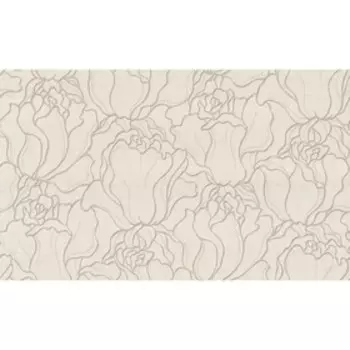 Обои горячее тиснение на флизелине Malex Розы 4130-2 бежевый 1,06*10м