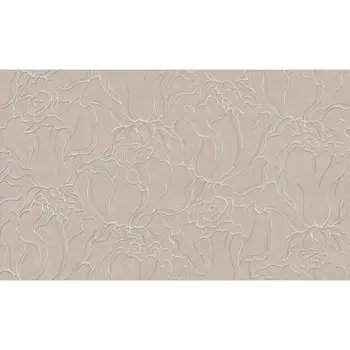 Обои горячее тиснение на флизелине Malex Розы 4130-3 кофе 1,06*10м