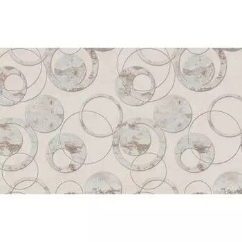 Обои горячее тиснение на флизелине Malex Сфера 4152-2 бежевый 1,06*10м