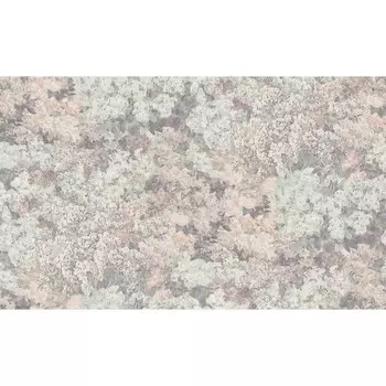 Обои горячее тиснение на флизелине Malex Сирень 4115-3 мята-коралл 1,06*10м